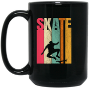 Longboard Skateboard Shirts, Retro Vintage Coffee Mug, Tea Mug