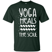 YOGA HEALS THE SOUL, YOGI Men T-shirt