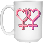LOVE=LOVE Valentine’s Day Coffee Mug, Tea Mug