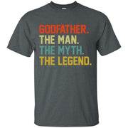 Godfather The Man The Myth The Legend Men T-shirt