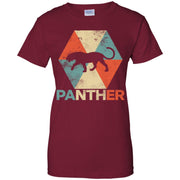 Vintage Polygon Panther Women T-Shirt