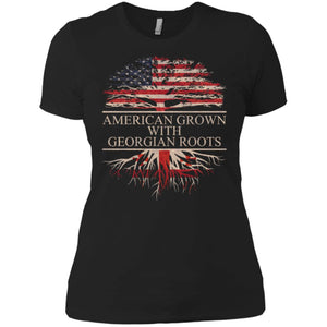 American Grown With Georgian Roots Women T-Shirt