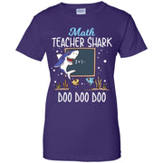 Math Teacher Shark Doo Doo Women T-Shirt