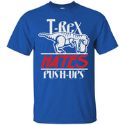 T-Rex Hates Push-Ups Men T-shirt