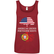 American Grown with Portuguese Roots Portugal Women T-Shirt