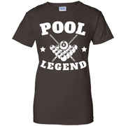 Pool Legend Retro Billiards Women T-Shirt