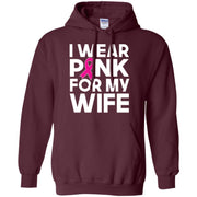 I Wear Pink for My Wife Breast Cancer Awareness Men T-shirt