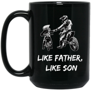 Like Father Like Son Motocross Coffee Mug, Tea Mug