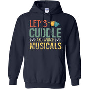 Let’s Cuddle and watch musicals Retro Vintage Men T-shirt