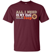 Jeep and Dog lovers Men T-shirt