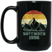 November 1996 T-Shirt Vintage 22nd Birthday Gifts Coffee Mug, Tea Mug