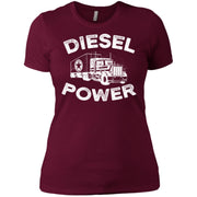 Diesel Power With Big Truck Women T-Shirt