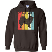 Vintage Samoyed Retro Style Dog Owner Gift Men T-shirt