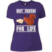 Squirrel Best Friend For Life Women T-Shirt