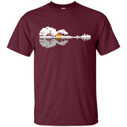 Acoustic Guitar Lake Music, Musician Men T-shirt