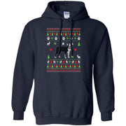 Boston Terrier Ugly Christmas Sweater Men T-shirt