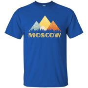 Retro City of Moscow Mountain Shirt Men T-shirt