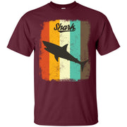 Shark Retro 70s Vintage Sea Animal Men T-shirt
