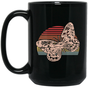 Retro Butterfly Coffee Mug, Tea Mug
