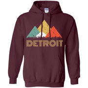 Retro City of Detroit Mountain Men T-shirt