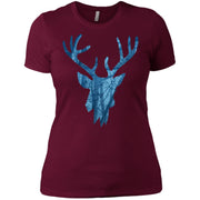 Deer In The Wood Forest Animal Gifts Women T-Shirt