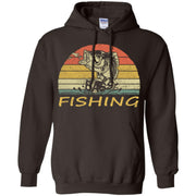 Retro Vintage Bass Fishing Men T-shirt