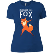 Handsome As A Fox, Fox Dabbing Women T-Shirt
