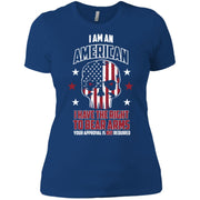 American Pride, Humor Bear Arms Women T-Shirt