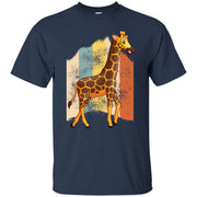 Retro Giraffe Gift Idea Men T-shirt