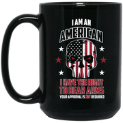 American Pride, Humor Bear Arms Coffee Mug, Tea Mug