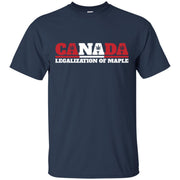 Canada Legalize, Smoke, Weed Men T-shirt