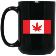 Canada Weed Flag Coffee Mug, Tea Mug