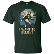 Bigfoot Believe Sasquatch Men T-shirt