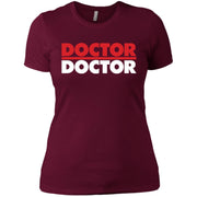 Doctor Typography Women T-Shirt