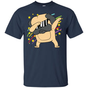 Disco Party Music Animals Dabbing Dab Pug Dogs Men T-shirt