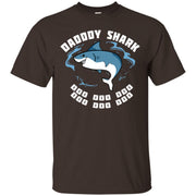 Dad Shark Daddy Papa Fathers Day Men T-shirt