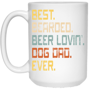 Funny Bearded Dad Coffee Mug, Tea Mug