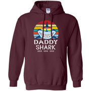 Retro Daddy Shark Men T-shirt