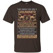 Drummer Play Air Drums Any Time, Anywhere Men T-shirt