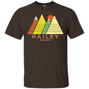 Hailey Idaho Shirt Retro Style Mountain Men T-shirt