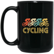 Retro Cycling Pop Art Coffee Mug, Tea Mug
