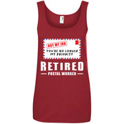 Retirement Post Office Retired Postal Worker Gift Women T-Shirt