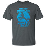 Kung Fu Fighting Asia Shaolin Retro Men T-shirt