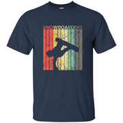 Snowboarding Retro, Winter sports Men T-shirt