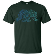 Geometric bear Men T-shirt