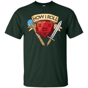 How I Roll D D Dnd Men T-shirt