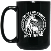 Horses Saying Beautiful Quote Rider Horse Coffee Mug, Tea Mug
