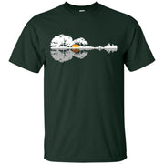 Acoustic Guitar Lake Music, Musician Men T-shirt