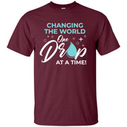 Changing The World One Drop At A Time Men T-shirt