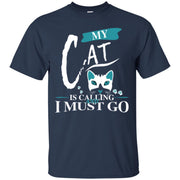 Cat Kitten Funny Gift Men T-shirt